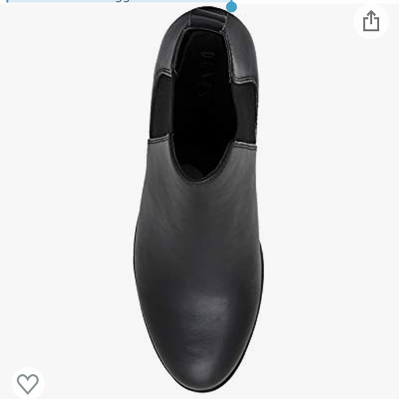 Dunes Black Chelsea Bootie - Picture 3 of 5